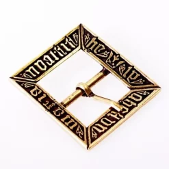 15th Century Buckle Erik, Silvered