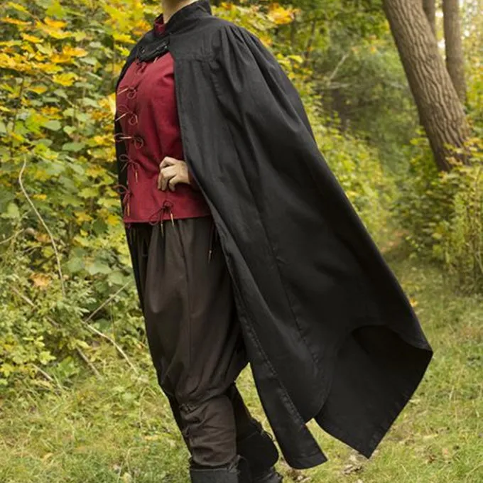 Epic Armoury Cloak Tirion Black 4 Epic Armoury Cloak Tirion Black - Image 4