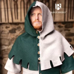 Burgschneider Cowl Dangereuse, Right Side, Green