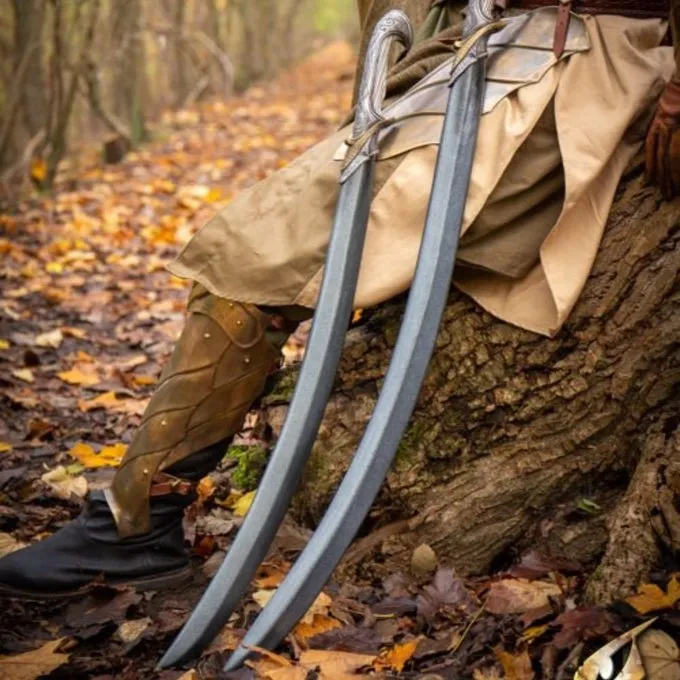 Epic Armoury Curved LARP Elven Sword, 90 Cm 1 Epic Armoury Curved LARP Elven Sword, 90 Cm