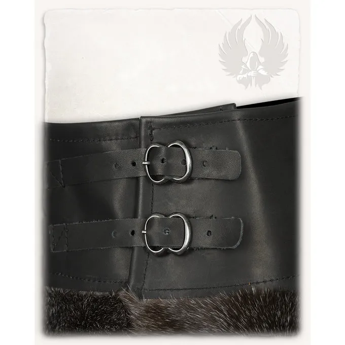 Mytholon Karya Fur Skirt, Black 2 Mytholon Karya Fur Skirt, Black - Image 2