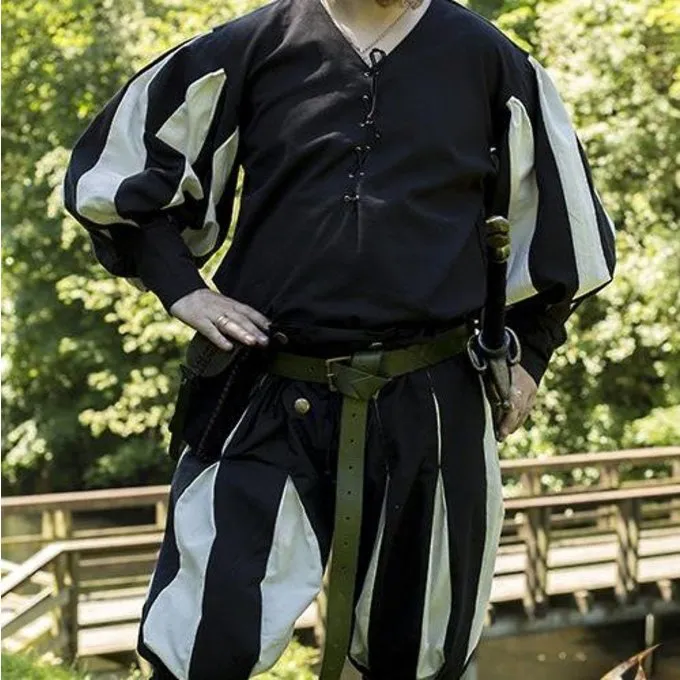 Epic Armoury Landsknecht Shirt Black 2 Epic Armoury Landsknecht Shirt Black - Image 2