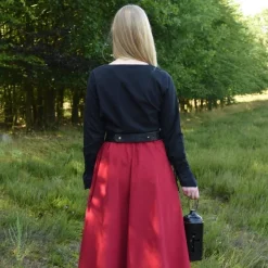 Medieval Blouse Aubrey, Black -Mytholon Store medieval blouse aubrey black 4