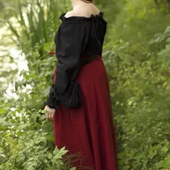 Epic Armoury Pirate Blouse Reid, Black -Mytholon Store pirate blouse reid black 5