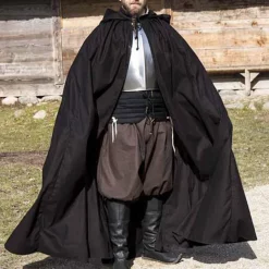 Epic Armoury RFB Cloak Arthur, Black -Mytholon Store rfb cloak arthur black 3