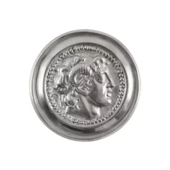 Deepeeka Roman Phalera Alexander The Great Silver Color