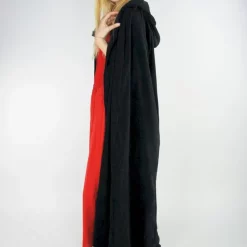 Leonardo Carbone Velvet Cloak Lily Black 9 Leonardo Carbone Velvet Cloak Lily Black -Mytholon Store velvet cloak lily black 3