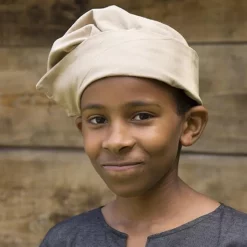 Epic Armoury Venetian Cap For Kids, Beige