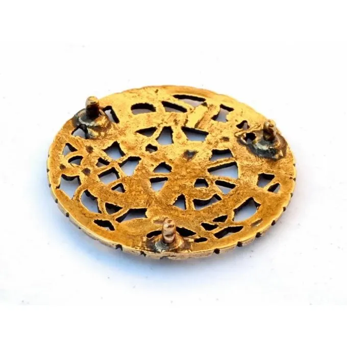 Viking Belt Fitting Pitney, Brass 2 Viking Belt Fitting Pitney, Brass - Image 2